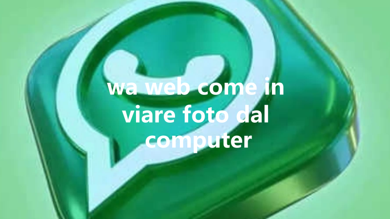 wa web come inviare foto dal computer 三