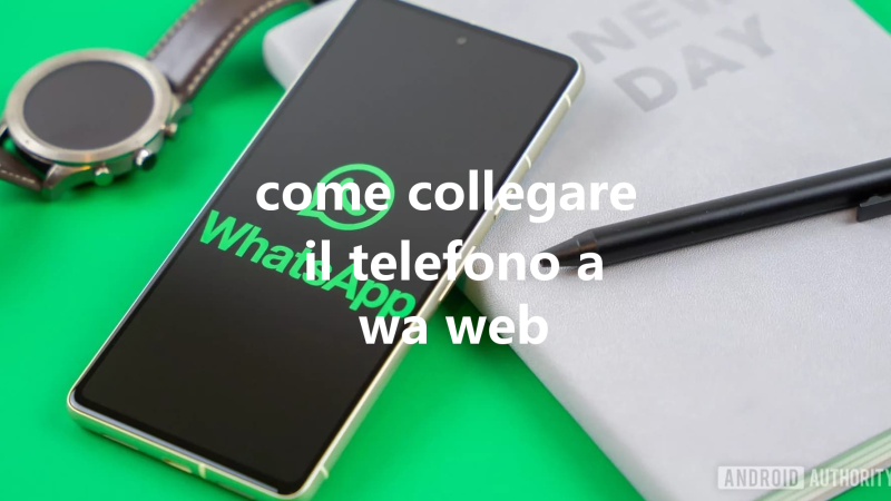 come collegare il telefono a wa web 三