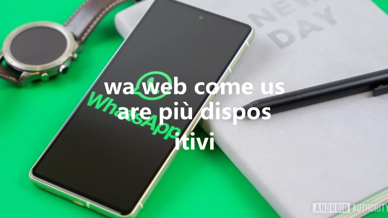 wa web come usare più dispositivi 三